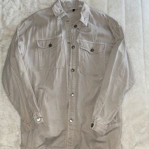 jean/sherpa jacket - perfect for the fall season